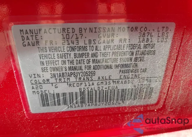 3N1AB7AP8JY205269: 43386432