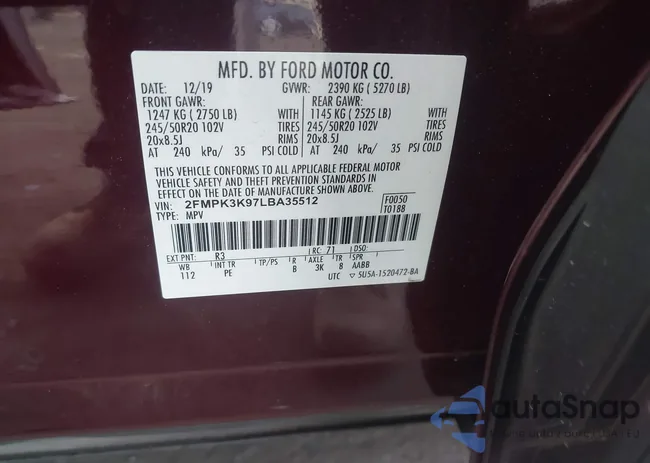 2FMPK3K97LBA35512: 43387736