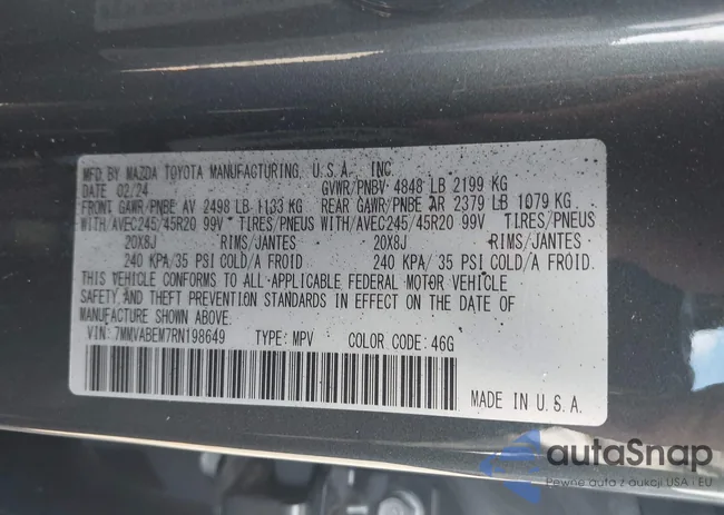 7MMVABEM7RN198649: 43387752