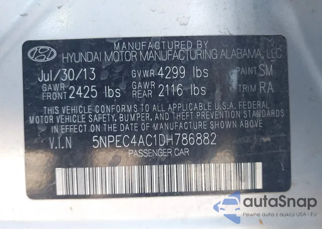 5NPEC4AC1DH786882: 43387867