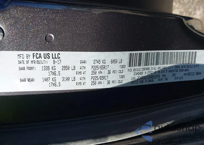 2C4RDGEG9HR852570: 43387910