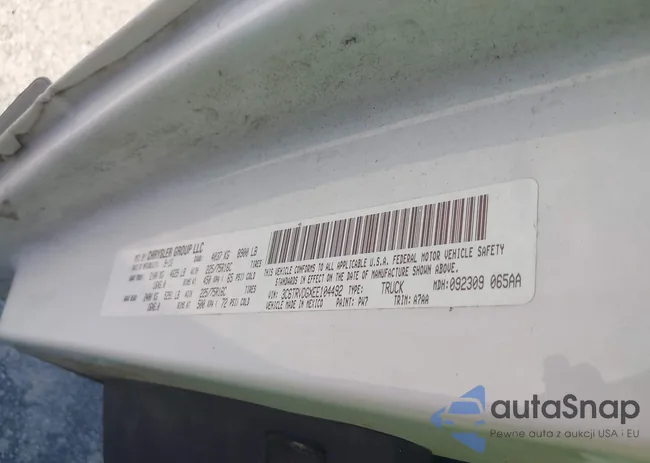 3C6TRVDGXEE104492: 43388054