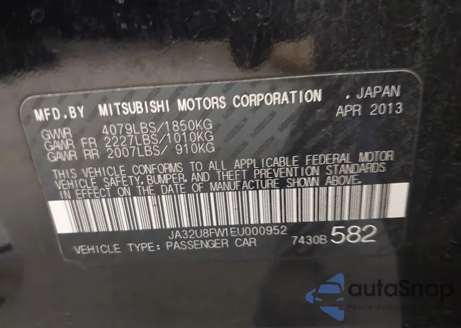 JA32U8FW1EU000952: 43387272