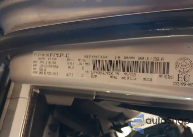 1J4FA54159L747557: 43387452