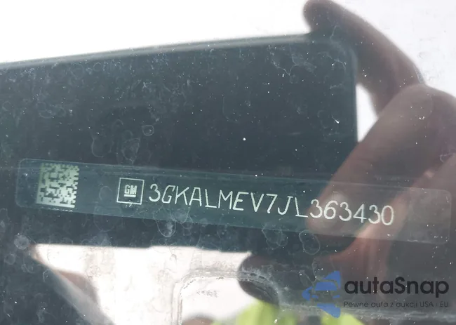 3GKALMEV7JL363430: 43387509