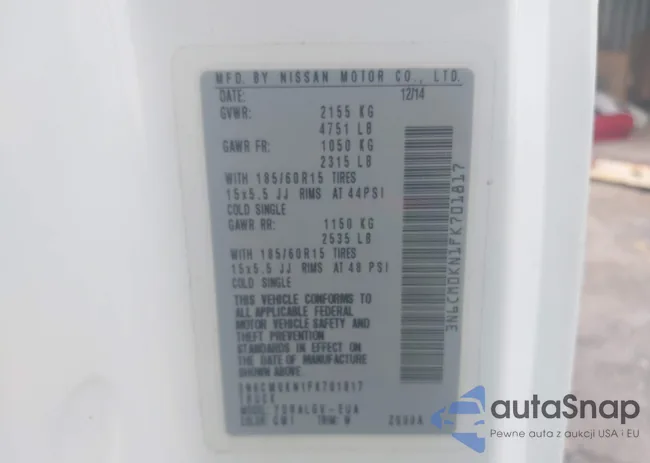 3N6CM0KN1FK701817: 43388651