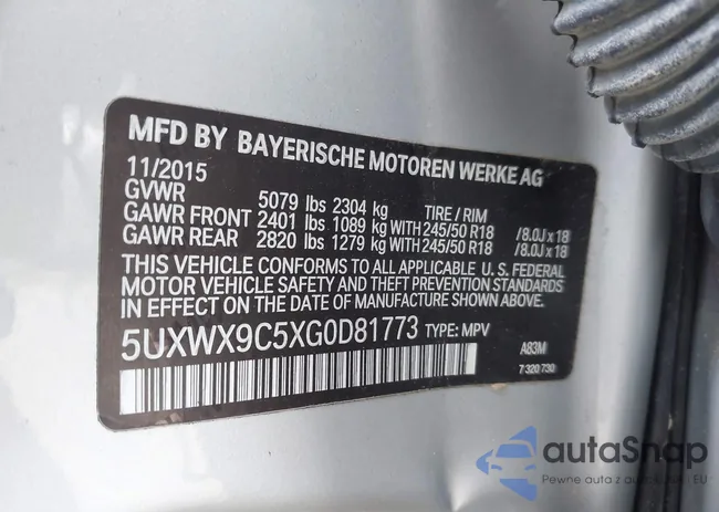 5UXWX9C5XG0D81773: 43388682