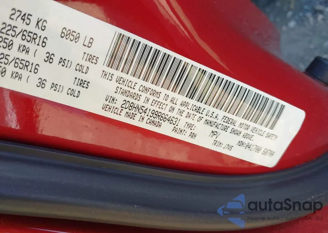 2D8HN54199R664631: 43388807