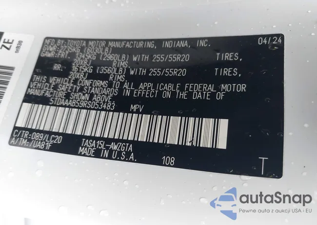 5TDAAAB59RS053483: 43388945