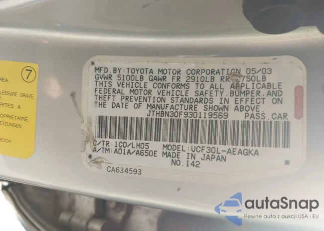 JTHBN30F930119569: 43389032