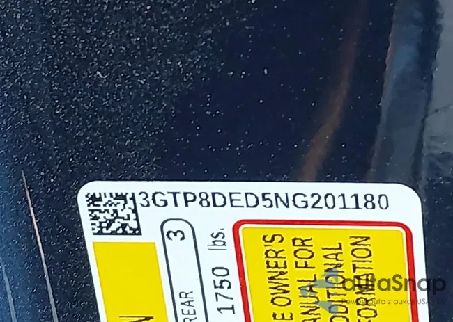 3GTP8DED5NG201180: 43388287