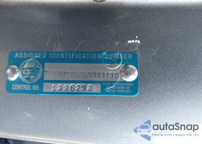 7FARW1H58LE023130: 43388294