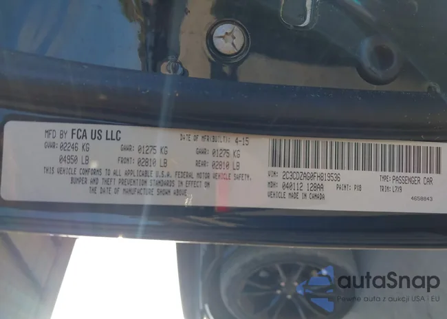 2C3CDZAG0FH819536: 43388382