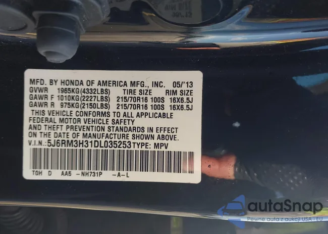 5J6RM3H31DL035253: 43388473