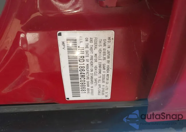 JHLRD1864WC098681: 43389767