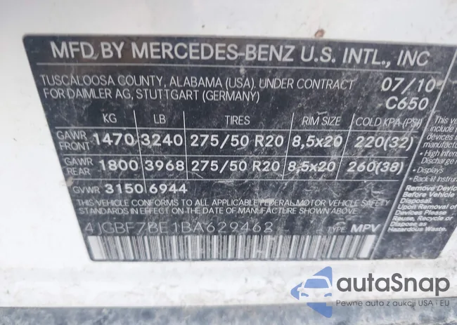 4JGBF7BE1BA629462: 43389960