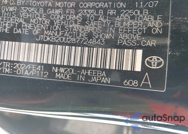 JTDKB20U287724843: 43389398