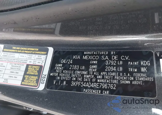 3KPF54AD4RE796762: 43389559