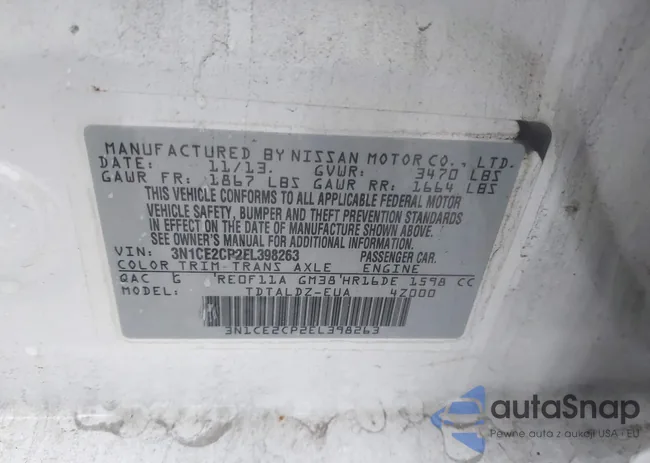 3N1CE2CP2EL398263: 43390813