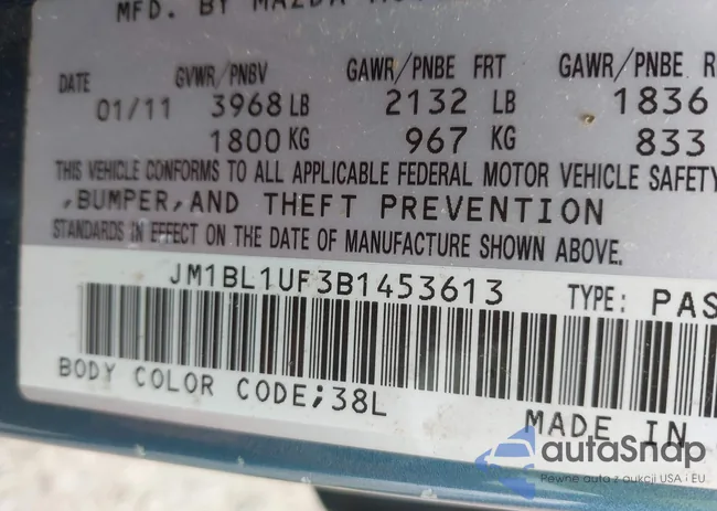 JM1BL1UF3B1453613: 43391098