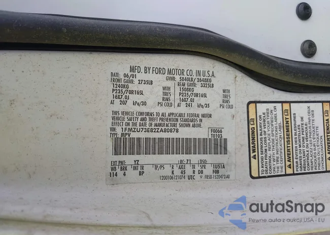 1FMZU73E82ZA80878: 43390280