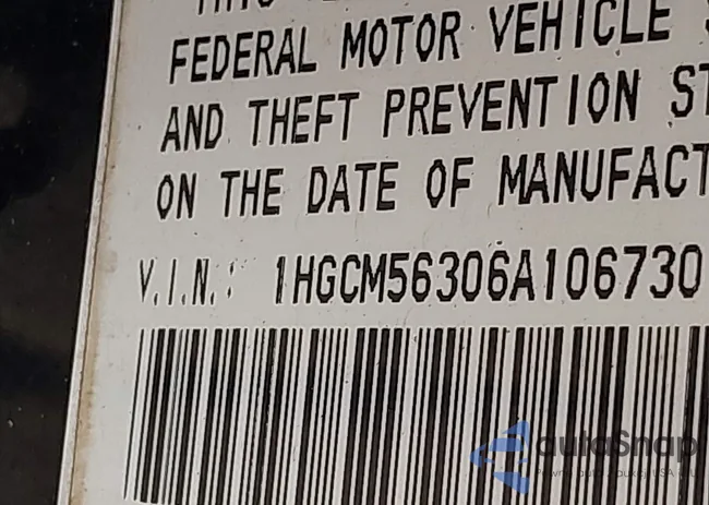 1HGCM56306A106730: 43390353