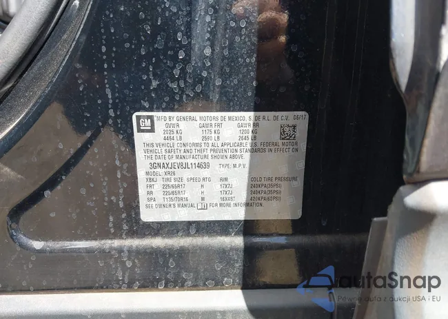 3GNAXJEV8JL114639: 43390389