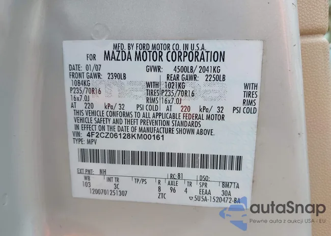 4F2CZ06128KM00161: 43390451