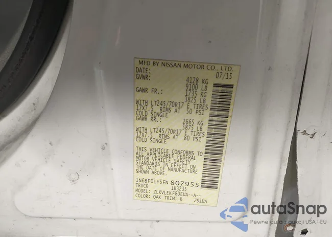 1N6BF0LY5FN807955: 43391774