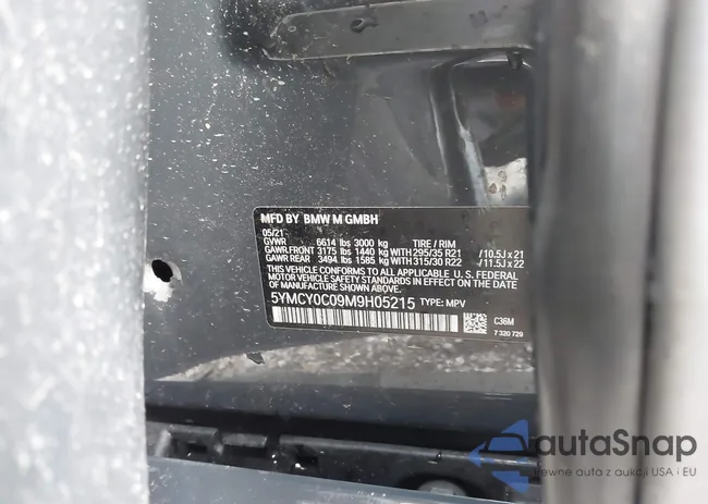 5YMCY0C09M9H05215: 43392067