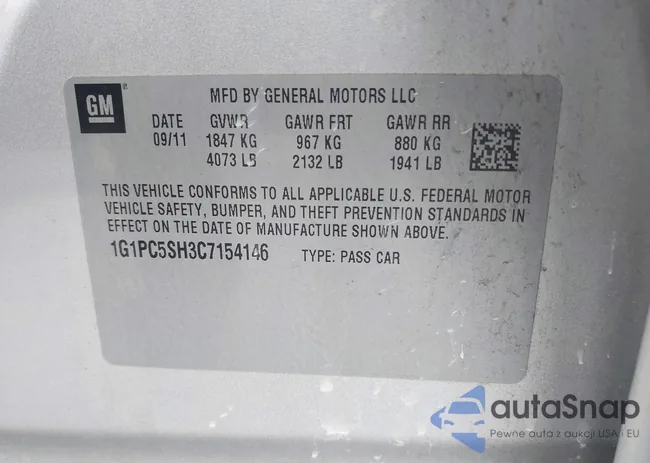 1G1PC5SH3C7154146: 43391529