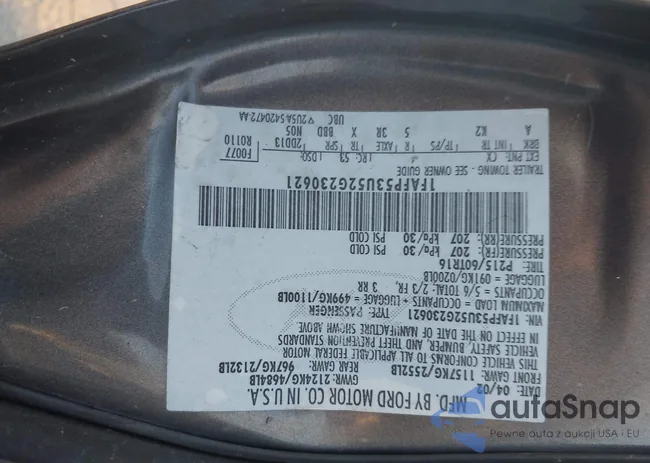 1FAFP53U52G230621: 43392719