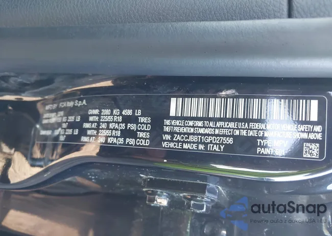 ZACCJBBT1GPD27556: 43392278