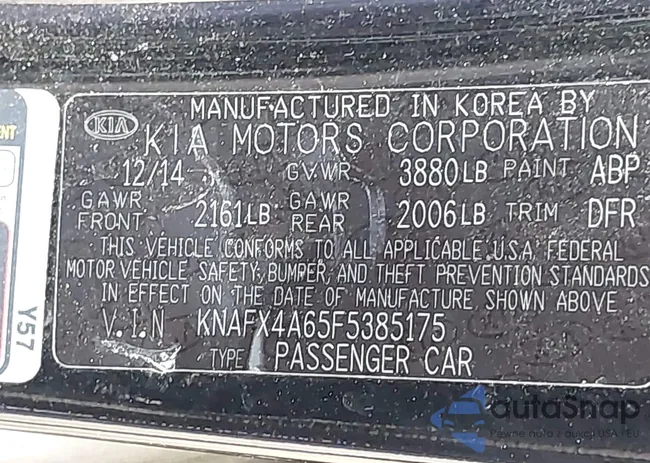 KNAFX4A65F5385175: 43393715