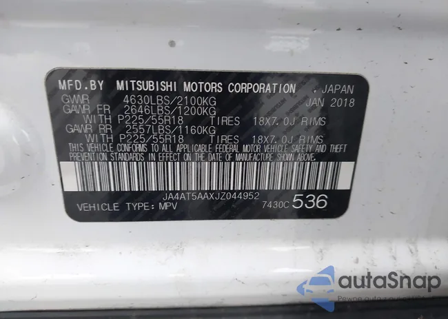 JA4AT5AAXJZ044952: 43393728