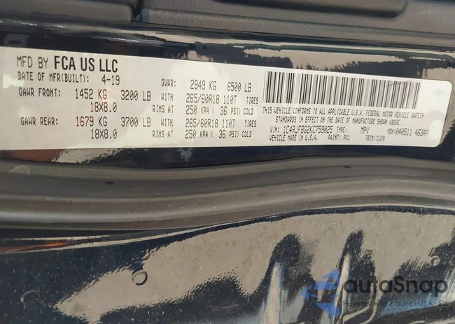 1C4RJFBG2KC759025: 43393863