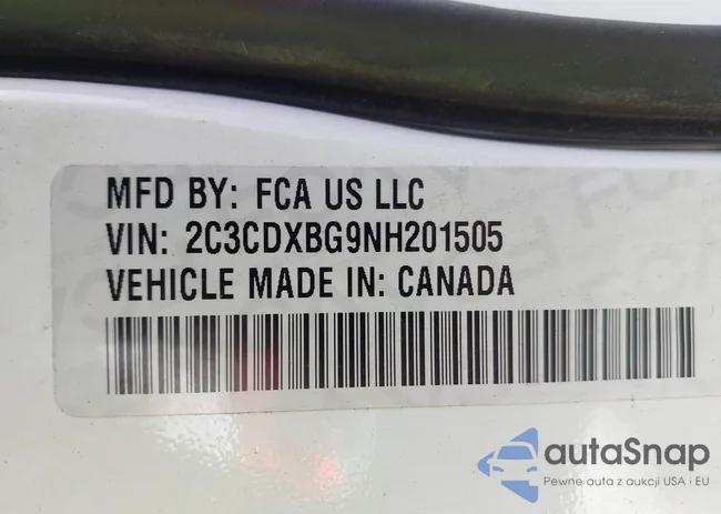 2C3CDXBG9NH201505: 43394231