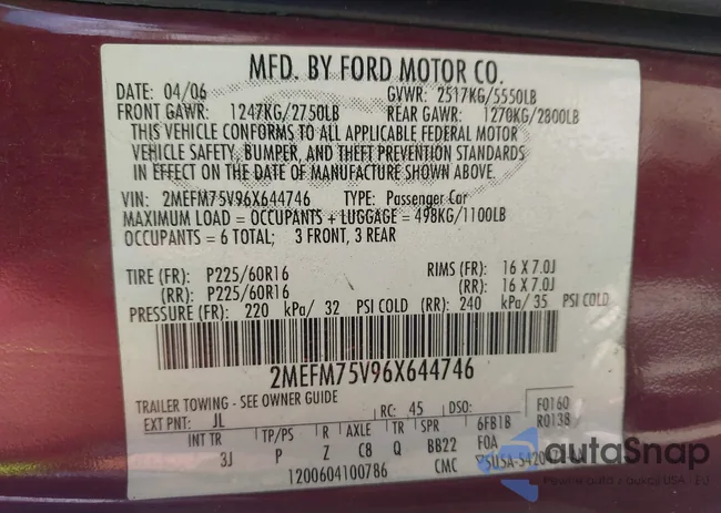 2MEFM75V96X644746: 43393286