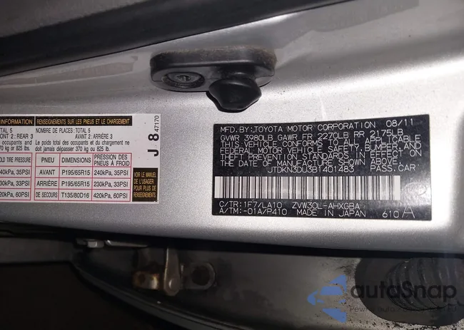 JTDKN3DU3B1401483: 43393607