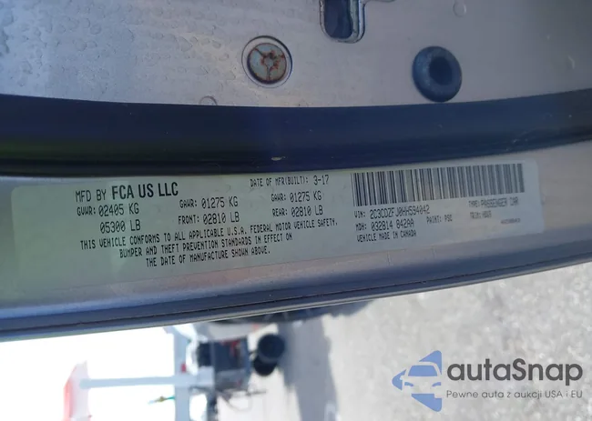 2C3CDZFJ0HH594042: 43394665