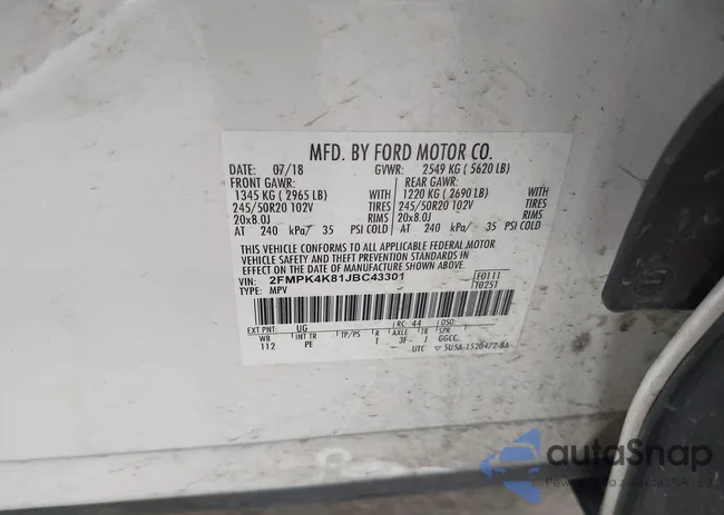 2FMPK4K81JBC43301: 43395185