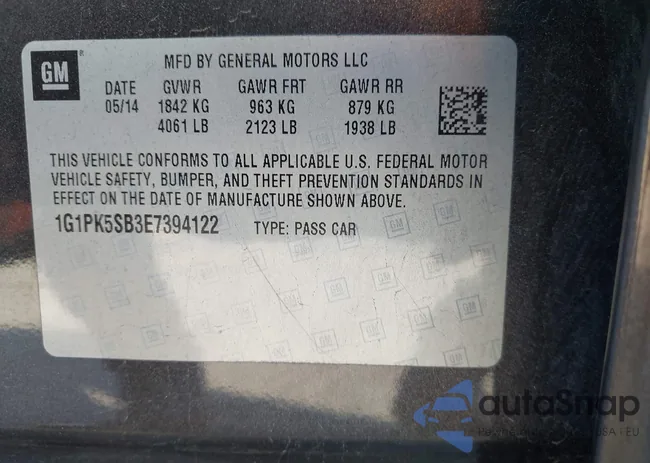 1G1PK5SB3E7394122: 43395198