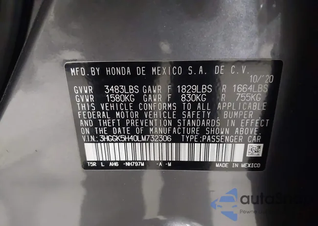 3HGGK5H40LM732306: 43395219