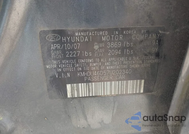 KMHDU46D57U202340: 43394365