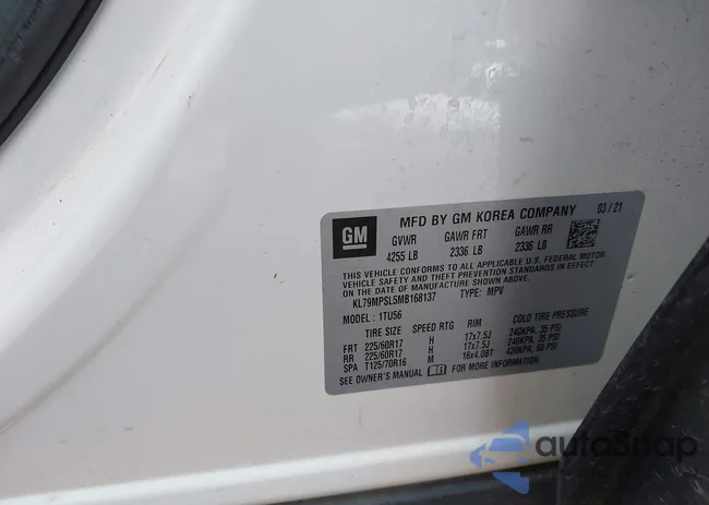 KL79MPSL5MB168137: 43394373