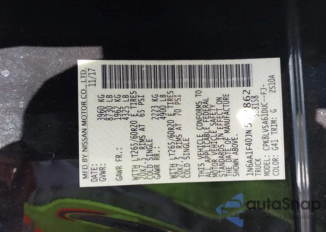 1N6AA1F40JN512862: 43395643