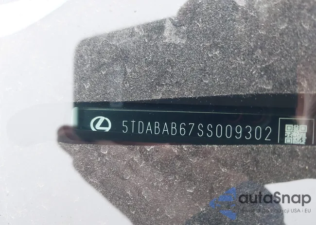 5TDABAB67SS009302: 43395671