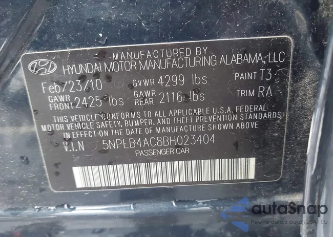 5NPEB4AC8BH023404: 43395741