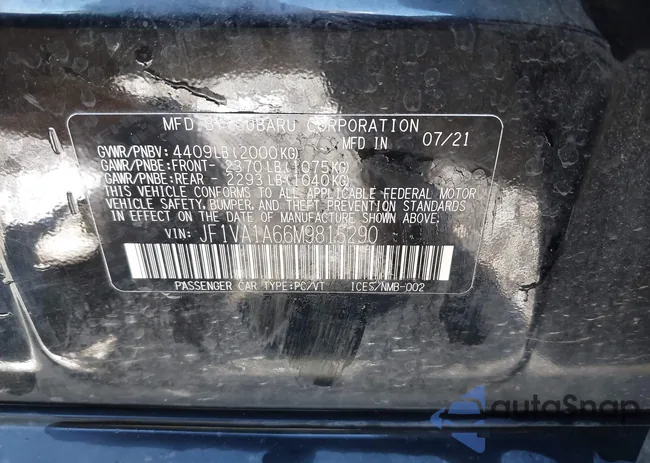 JF1VA1A66M9815290: 43396109