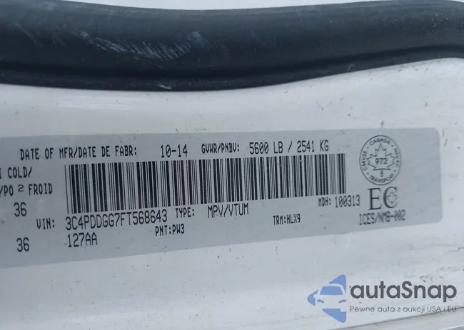 3C4PDDGG7FT568643: 43396124